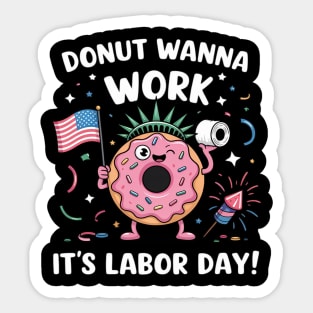 Labor Day 2025 Sticker